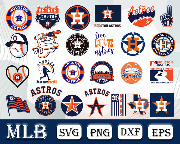 Houston Astros bundle svg, MLB svg , 450+ file Houston Astros