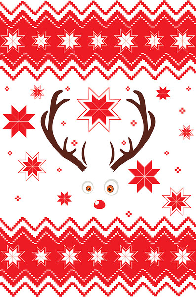 Red nordic pattern with deer.jpg