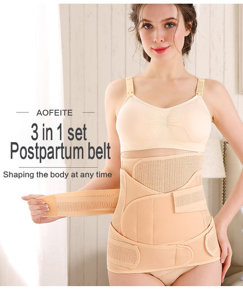 Postpartum Support Belt - Recovery Belly/Waist/Pelvis - Slimming