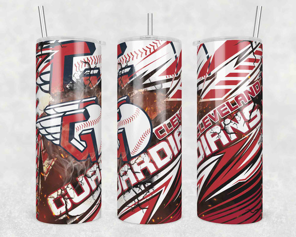 Cleveland Guardians Template Tumbler Wrap, 20oz Tumbler Wrap, Digital  Download