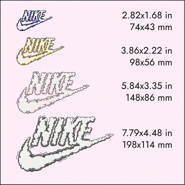 nike iron on