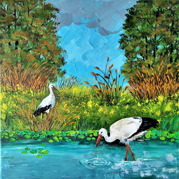 Handwritten-two-storks-on-a-swamp-landscape-by-acrylic-paints-5.jpg