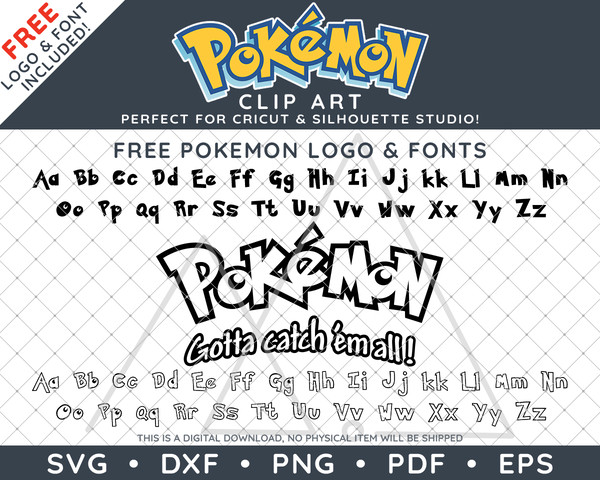 Pokemon Logo PNG Transparent & SVG Vector - Freebie Supply