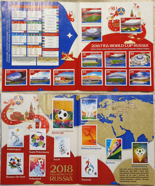 4 Panini 2018 FIFA Russia World Cup Stickers Collection Full Album Russian edition.jpg