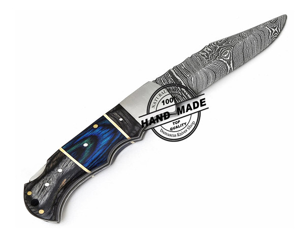 Damascus Back Lock Knife 03.jpg