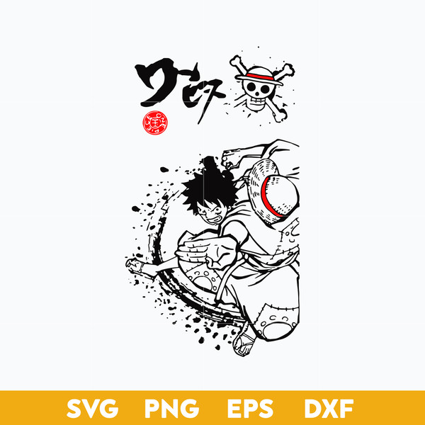 Monkey D Luffy Gear 5 Colored Transparent PNG - PNGAnime