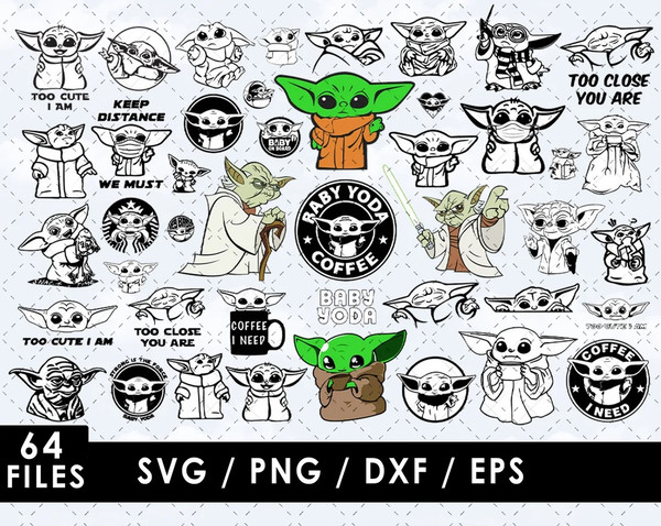 Baby Yoda In Pod SVG - Baby Yoda In Pod Clipart