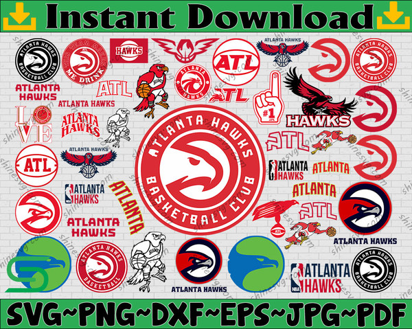 Atlanta Hawks - Logo History 