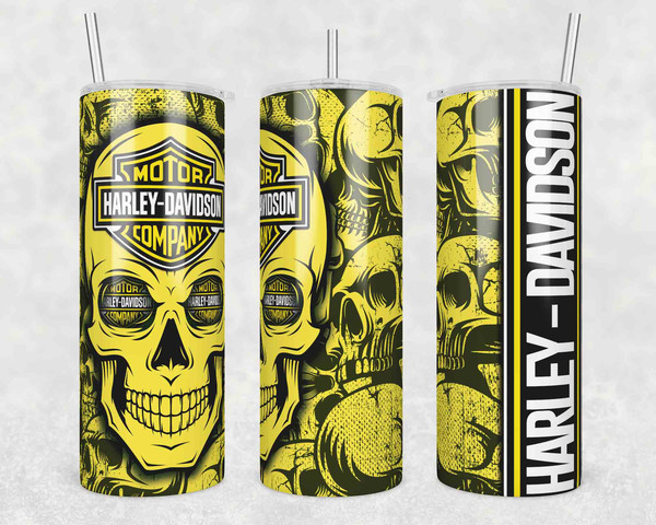 Harley Davidson Skull Yellow.jpg