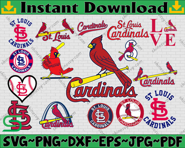 St Louis Cardinals SVG Bundle