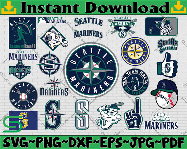 MLB Mariners free Font - What Font Is