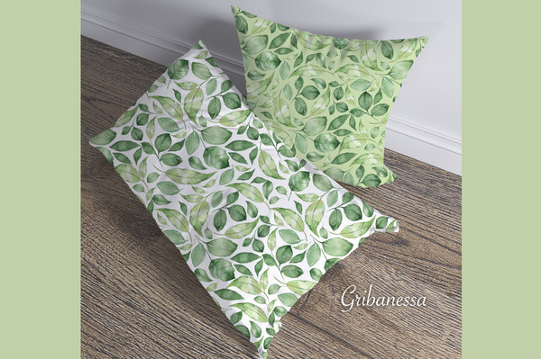 Green leaves. Patterns 1 banner 03.jpg