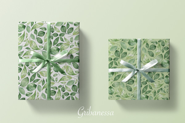 Green leaves. Patterns 1 banner 04.jpg