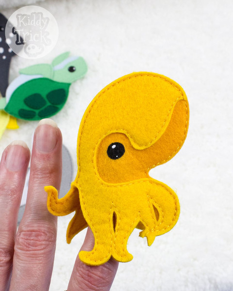 felt octopus