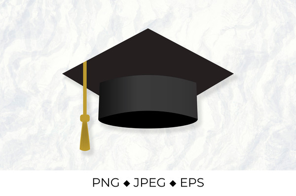 college graduation hat clipart