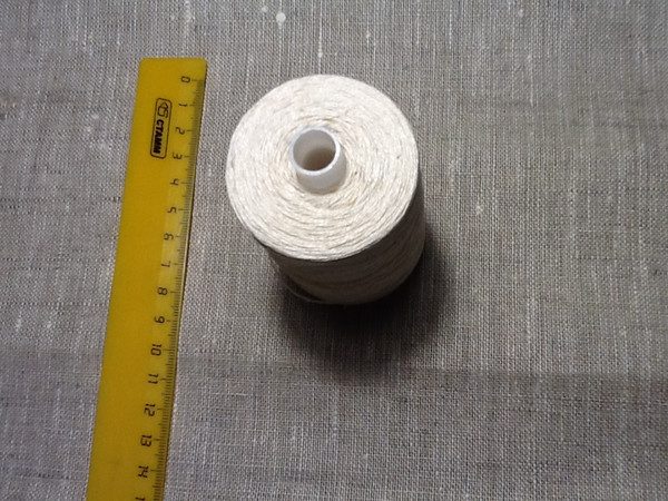 Linen thread for lace making. Pure linen thread. 1 pcs - Crealandia