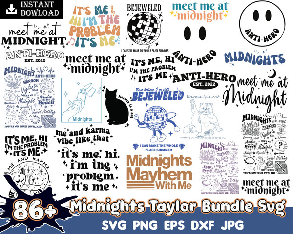 Taylor Midnight bundle svg, Taylor Swift Inspired PNG, Sublimation, Digital download.jpg