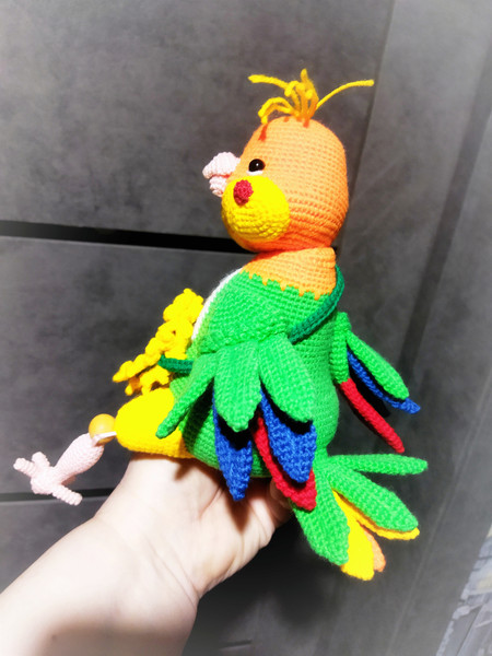 parrot kid toy pattern