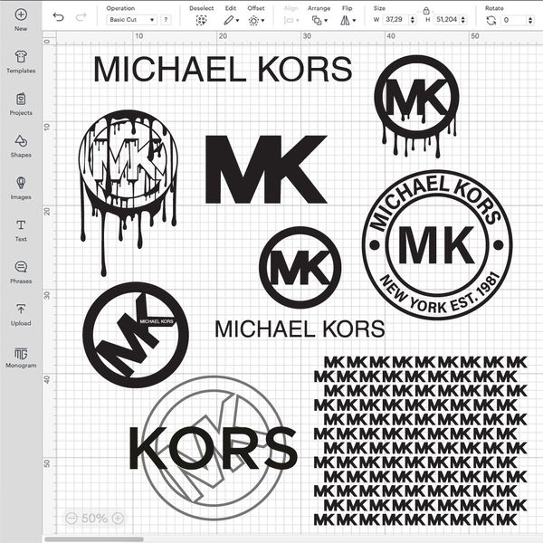 Michael Kors Logo SVG, Michael Kors PNG, MK Logo SVG, Michae - Inspire  Uplift