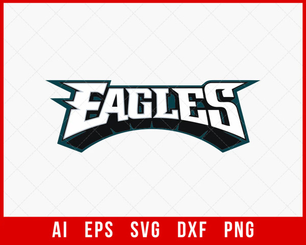 Philadelphia Eagles Logo, Eagles Svg Cut Files, Layered Svg