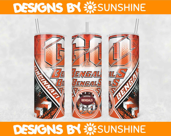 Go Bengals Tumbler Wrap, 20oz Tumbler Wrap, NFL 20oz Png, NF - Inspire  Uplift