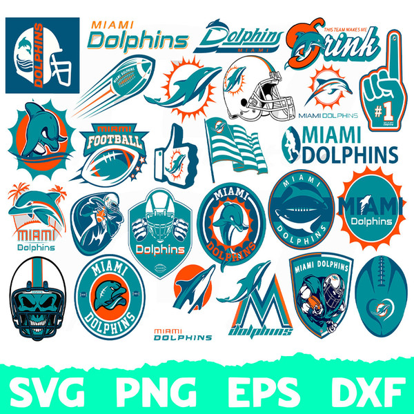 New Miami Dolphins Football Team Svg, New Miami Dolphins Svg - Inspire  Uplift