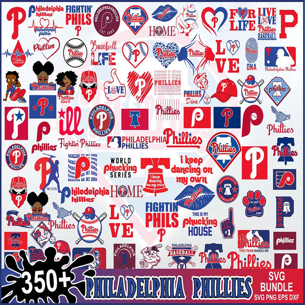 Philadelphia Phillies SVG • MLB Baseball Team T-shirt Design SVG