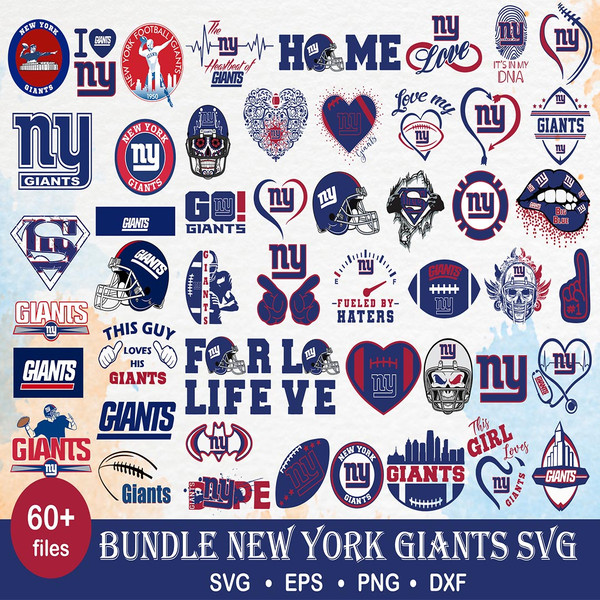 60 New York Giants bundle svg, Giants bundle svg, Nfl svg, png, dxf, eps digital file.jpg