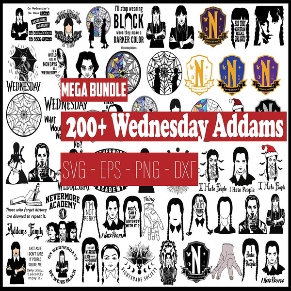 Wednesday Addams svg, Jenna Ortega, Addams Family svg, Instant Download.jpg
