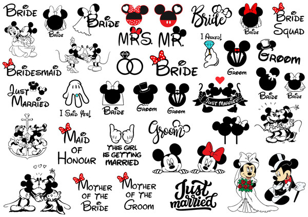 MEGA Disney Inspired SVG T-Shirt Bundle