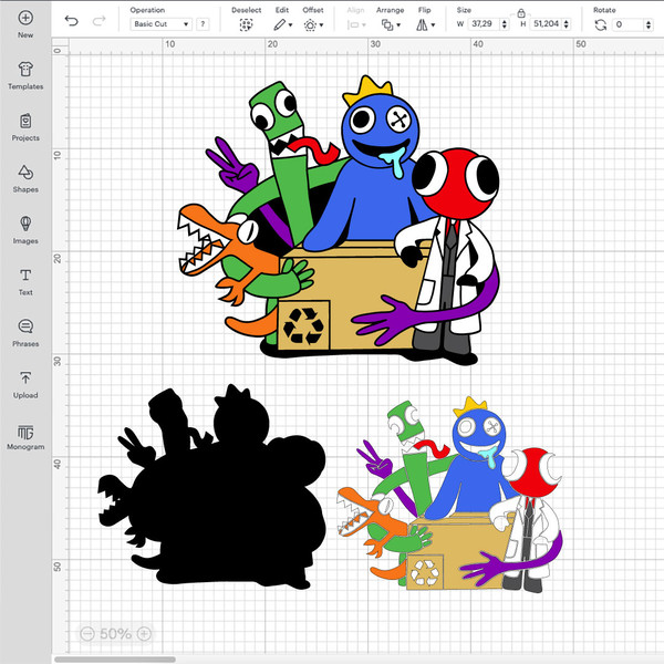 Rainbow Friends SVG, Rainbow Friends Roblox All Characters, - Inspire  Uplift in 2023