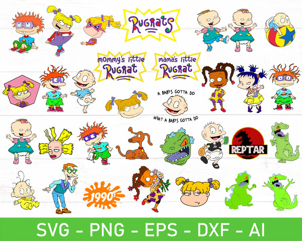 rugrats characters names