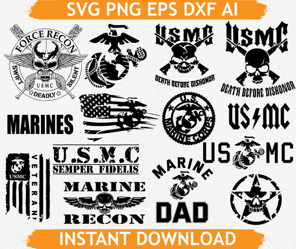 marine corps logos