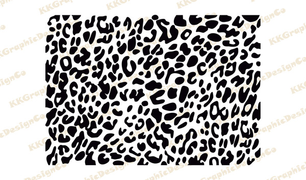 cheetah print outline
