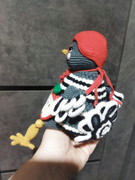 crocheted turkey DIY