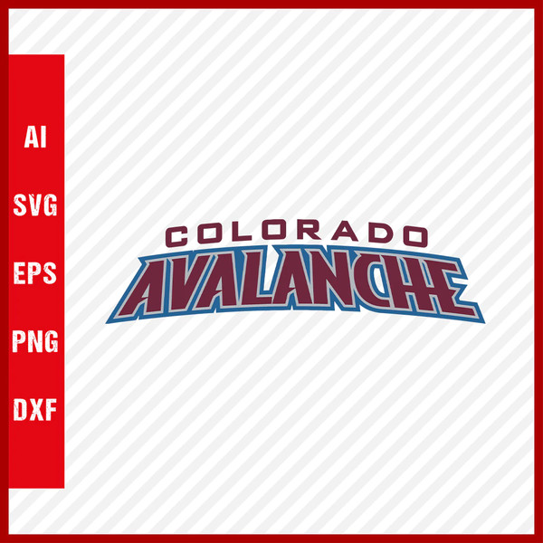 colorado avalanche logo vector