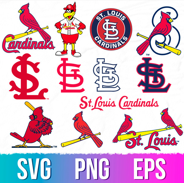 St Louis Cardinals SVG Files - Cardinals Logo SVG - PNG Logo