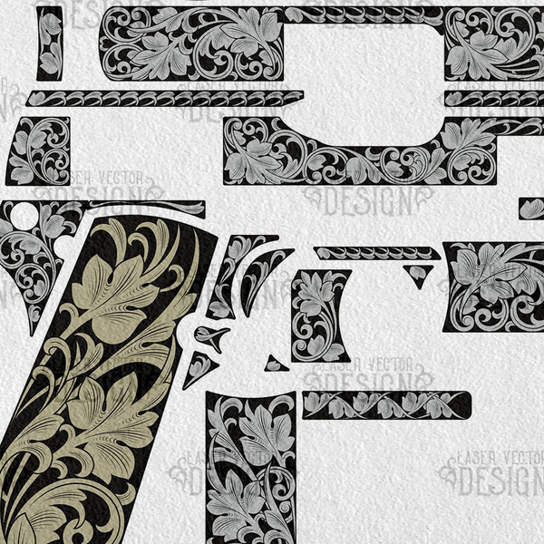 VECTOR DESIGN Remington 1911 R1S Leafy scrolls 2.jpg