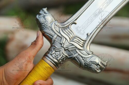 Conan the Barbarian Atlantean Sword Double Dragon Fantasy Replica Gift for him 10.jpg