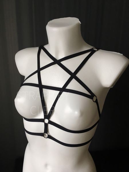 Harness top Soft, harness lingerie, harness bra, cage belt, - Inspire Uplift