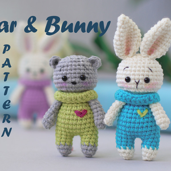 Bunny Rabbit Amigurumi Pattern (Crochet Pattern Books) See more