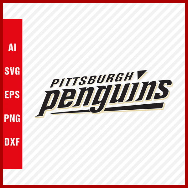 Pittsburgh Penguins Team Logo SVG, Pittsburgh Penguins