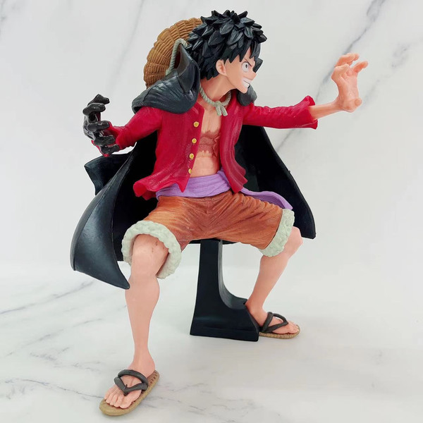 Action Figure - Monkey D. Luffy - One Piece - Bandai Banpresto - Alves Baby