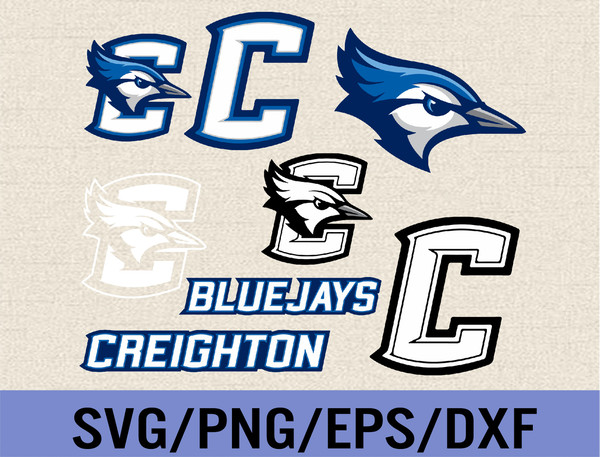 Men's Champion Gray Creighton Bluejays Icon Logo Volleyball