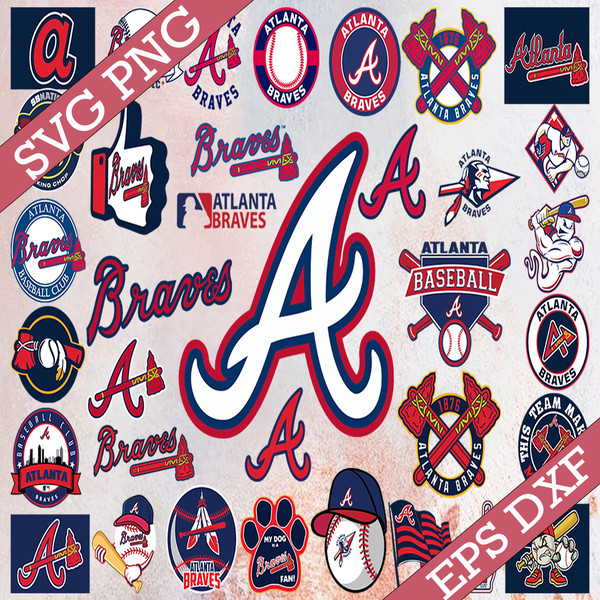 Bundle 36 Files Atlanta Braves Baseball Team Svg, Atlanta Braves Svg,MLB  Team svg, MLB Svg, Png, Dxf, Eps, Jpg