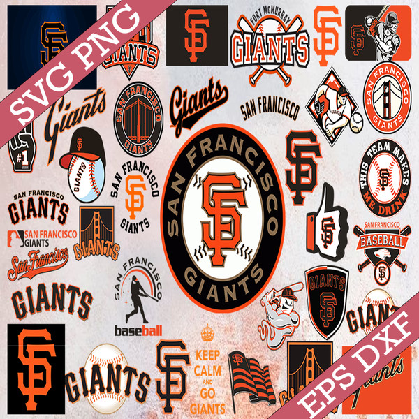 San Francisco Giants Invitation & Thank You Card Set