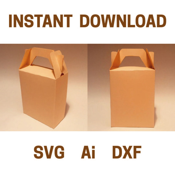 Gable Box Template Bundle Gable Box SVG Box (Instant Download) 