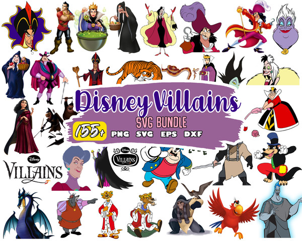 Villains svg, Villains Bundle SVG for cricut, Witches svg, V - Inspire ...