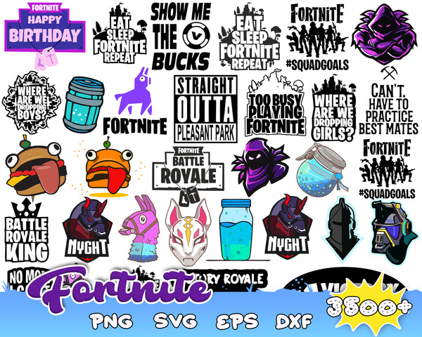 3500 Bundle Fortnight SVG , Gamer svg file , svg Cricut gamer file , fortnight svg , instant download.jpg