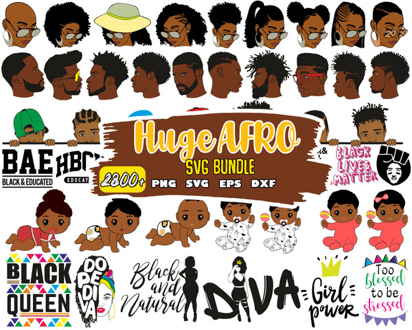 Afro Woman SVG, Afro Girl Svg, Afro Queen Svg, Afro Lady Svg, Curly Hair Svg, Black Woman.jpg